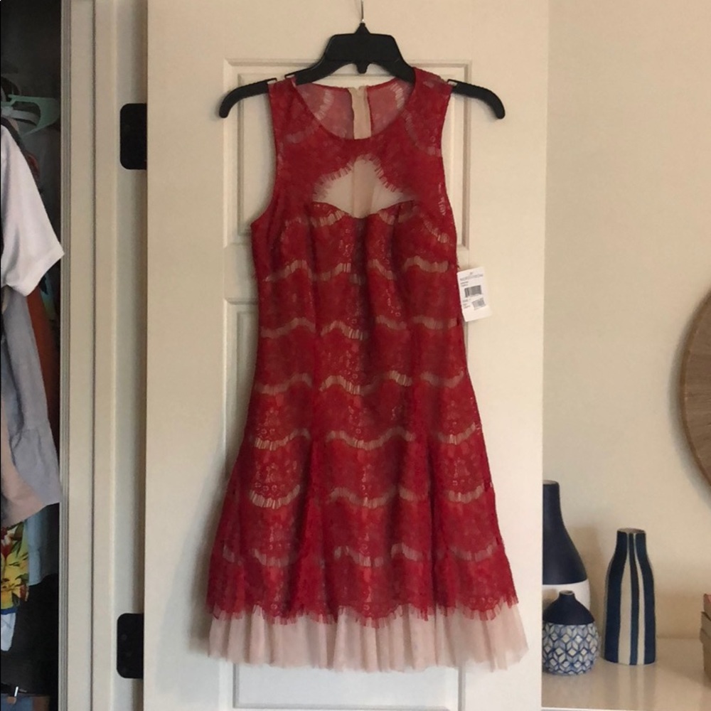Nordstrom red formal dress NEW WITH TAGS
